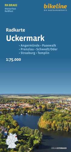 Radkarte Uckermark (RK-BRA02) de Esterbauer Verlag