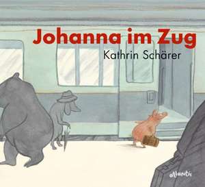 Johanna im Zug de Kathrin Schärer