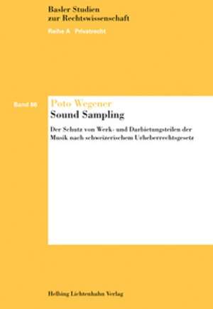 Sound Sampling de Poto Wegener