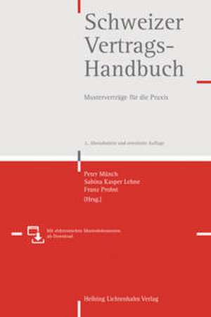 Schweizer Vertragshandbuch de Peter Münch