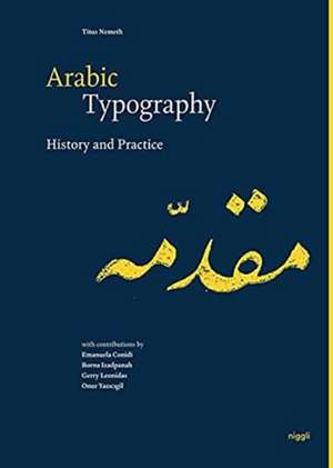 Arabic Typography de Titus Nemeth