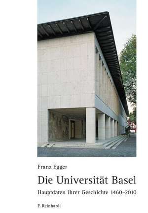 Die Universität Basel de Franz Egger