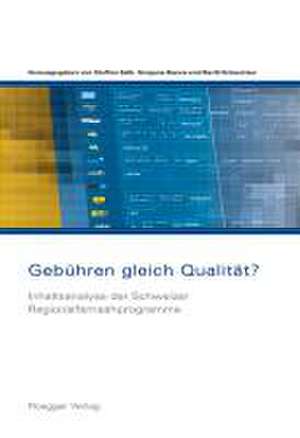 Gebühren gleich Qualität? de Steffen Kolb