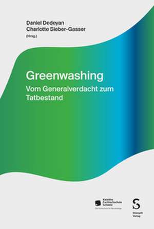 Greenwashing de Daniel Dedeyan