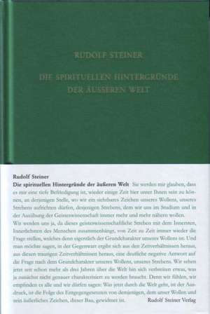 Die spirituellen Hintergründe der äußeren Welt. Der Sturz der Geister der Finsternis de Rudolf Steiner