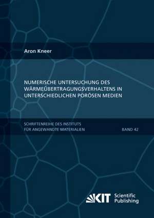 Numerische Untersuchung des Wärmeübertragungsverhaltens in unterschiedlichen porösen Medien de Aron Kneer