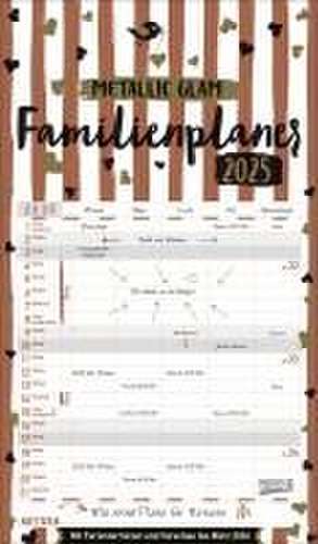 Familienplaner Metallic Glam 2025 de Verlag Korsch