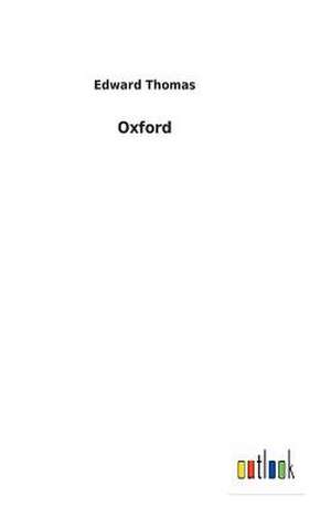 Oxford de Edward Thomas