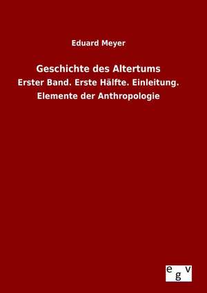 Geschichte Des Altertums