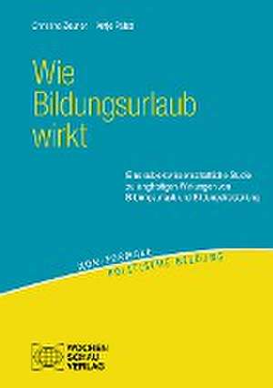 Wie Bildungsurlaub wirkt de Christine Zeuner