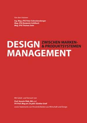 Design Management de Peter Schreckensberger