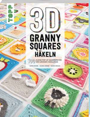3D Granny Squares häkeln de Caitie Moore
