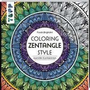 Coloring Zentangle-Style de Farah Brightart