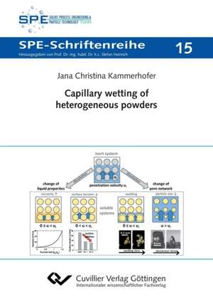 Capillary wetting of heterogeneous powders de Jana Christina Kammerhofer