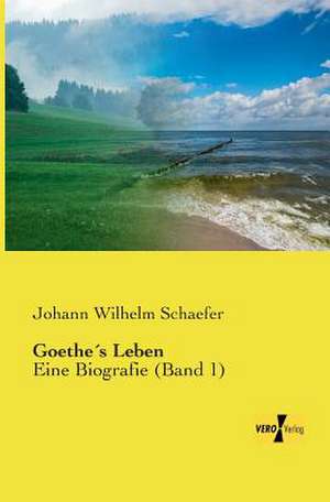 Goethe´s Leben de Johann Wilhelm Schaefer