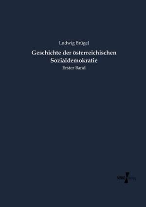 Geschichte der österreichischen Sozialdemokratie de Ludwig Brügel