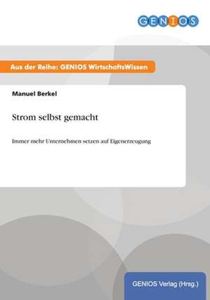 Strom selbst gemacht de Manuel Berkel