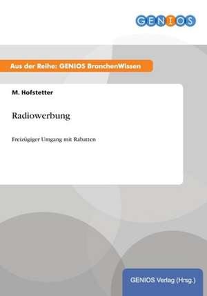 Radiowerbung de M. Hofstetter