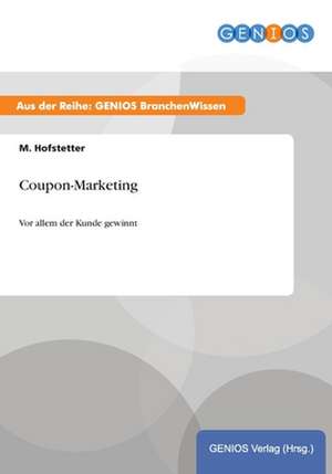 Coupon-Marketing de M. Hofstetter