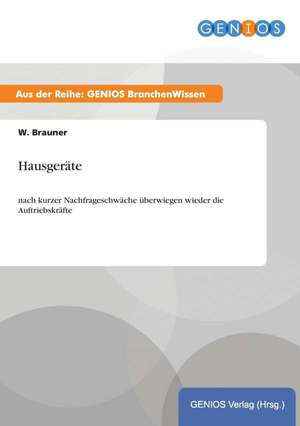 Hausgeräte de W. Brauner