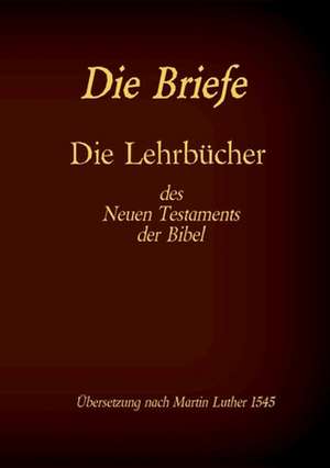 Die Briefe - Die Lehrbücher des Neues Testaments der Bibel de Antonia Katharina Tessnow