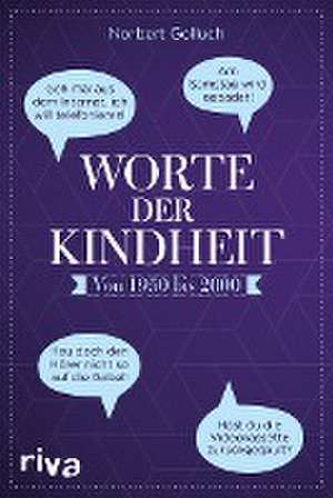 Worte der Kindheit de Norbert Golluch