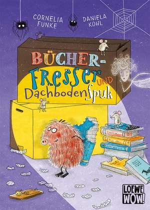 Bücherfresser und Dachbodenspuk de Cornelia Funke