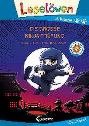 Leselöwen 2. Klasse - Die große Ninja-Prüfung (Großbuchstabenausgabe) de Henriette Wich