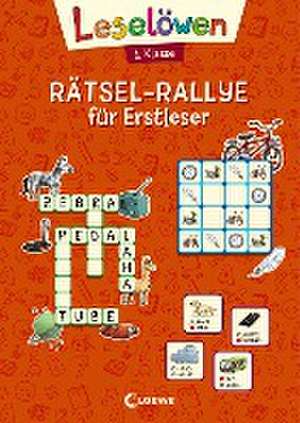 Leselöwen Rätsel-Rallye für Erstleser - 1. Klasse (Orange) de Loewe Lernen und Rätseln