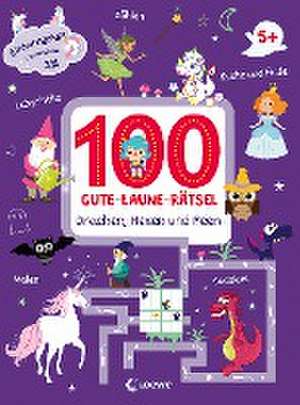 100 Gute-Laune-Rätsel - Drachen, Hexen und Feen de Loewe Lernen und Rätseln