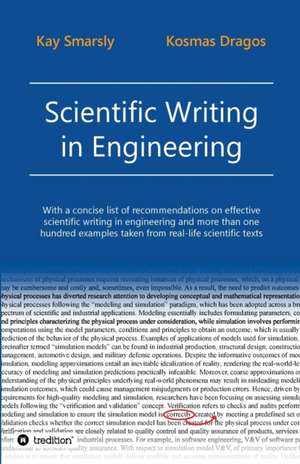 Scientific Writing in Engineering de Kosmas Dragos