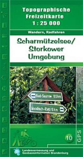 Scharmützelsee / Storkower Umgebung 1 : 25 000