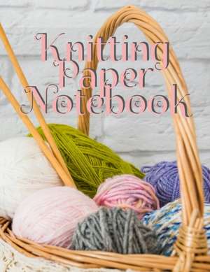 Knitting Paper Notebook de Crafty Needle