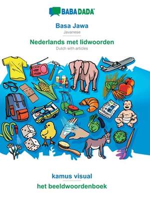 BABADADA, Basa Jawa - Nederlands met lidwoorden, kamus visual - het beeldwoordenboek de Babadada Gmbh