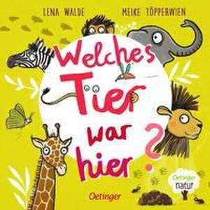 Welches Tier war hier? de Lena Walde