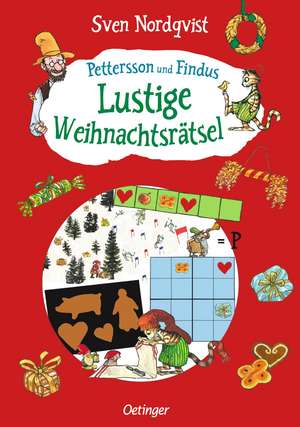 Pettersson und Findus. Lustige Weihnachtsrätsel de Sven Nordqvist