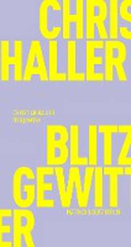 Blitzgewitter de Christian Haller