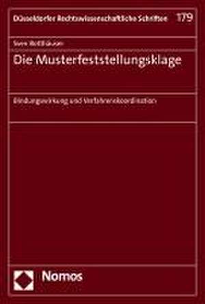 Die Musterfeststellungsklage de Sven Botthäuser