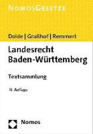 Landesrecht Baden-Württemberg de Klaus-Peter Dolde