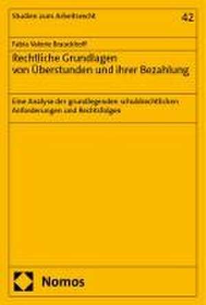 Rechtliche Grundlagen von Überstunden und ihrer Bezahlung de Fabia Valerie Brauckhoff