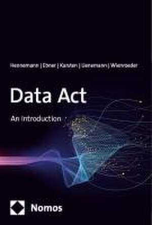 Data Act de Moritz Hennemann