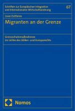 Migranten an der Grenze de Lssan Estifanos