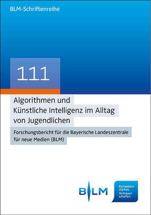 Algorithmen und Künstliche Intelligenz im Alltag von Jugendlichen de Ruth Wendt