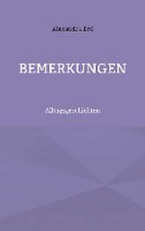 Bemerkungen de Alexandra Erd