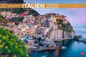 Italien Globetrotter Kalender 2025 - Von sonnigen Küsten und südlichem Flair de Heye