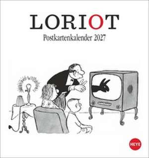 Loriot Postkartenkalender 2027 de Loriot