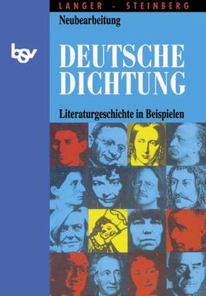 Deutsche Dichtung - Literaturgeschichte in Beispielen de Klaus Langer