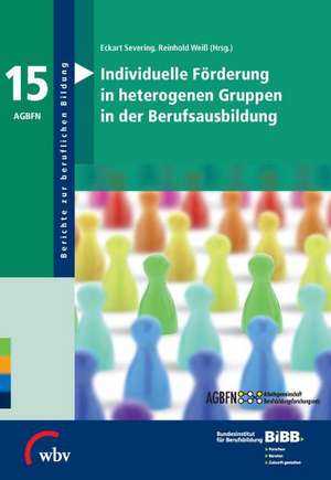 Individuelle Förderung in heterogenen Gruppen in der Berufsausbildung de Eckart Severing