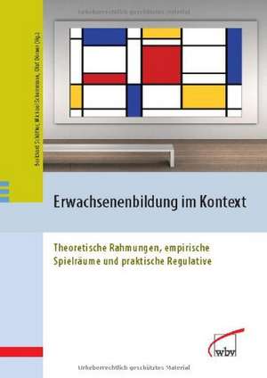 Erwachsenenbildung im Kontext de Burkhard Schäffer