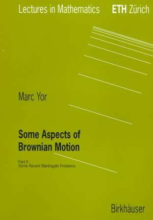 Some Aspects of Brownian Motion: Part II: Some Recent Martingale Problems de Marc Yor